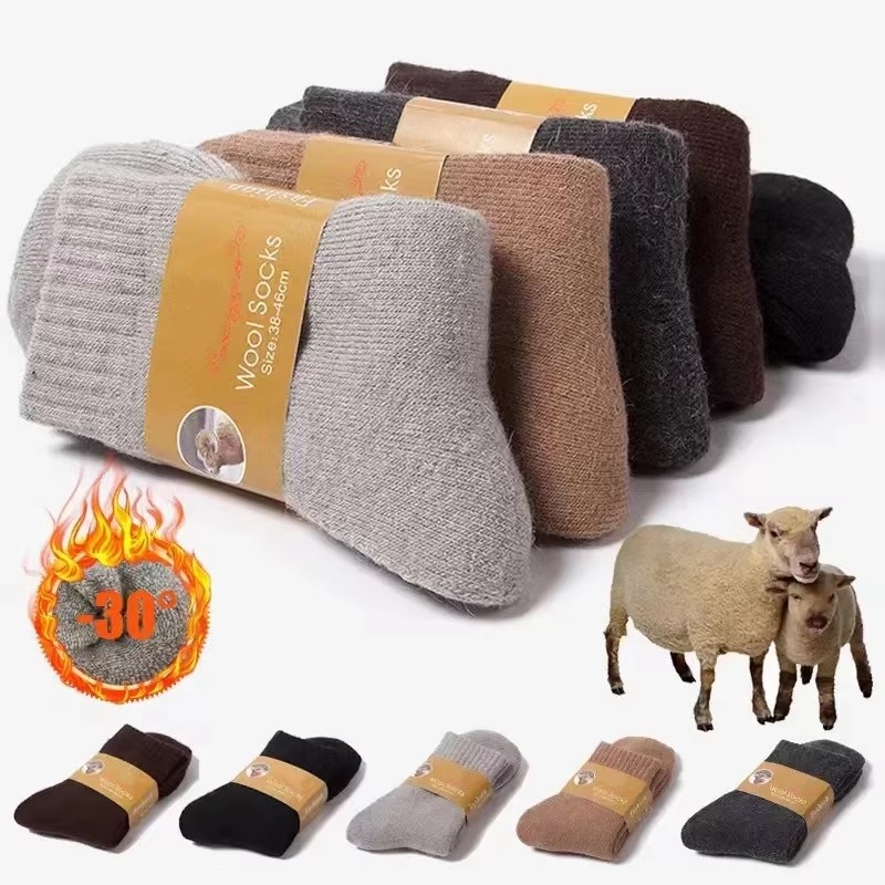 Thermal Sock Winter - 4 Paren/partij Mannen Winter Super Dikke