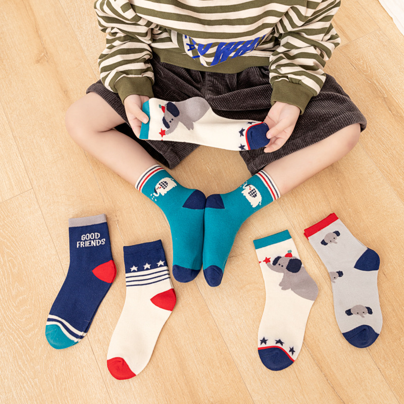 5-pack kindersokken voor jonge - Cotton Crew Sock Pack recensie en prijs