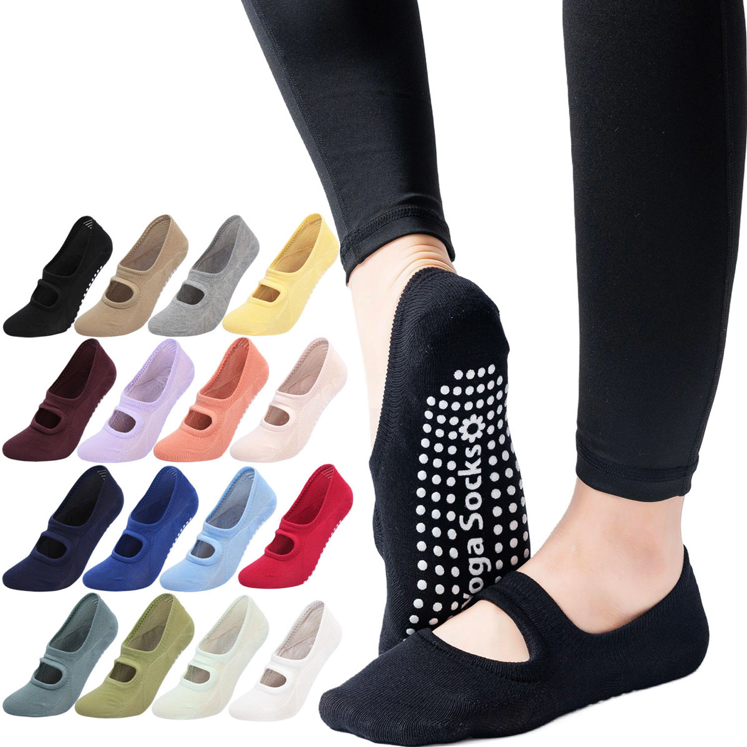 Hoge kwaliteit dames yogasokke - No Show Sock Women recensie en prijs
