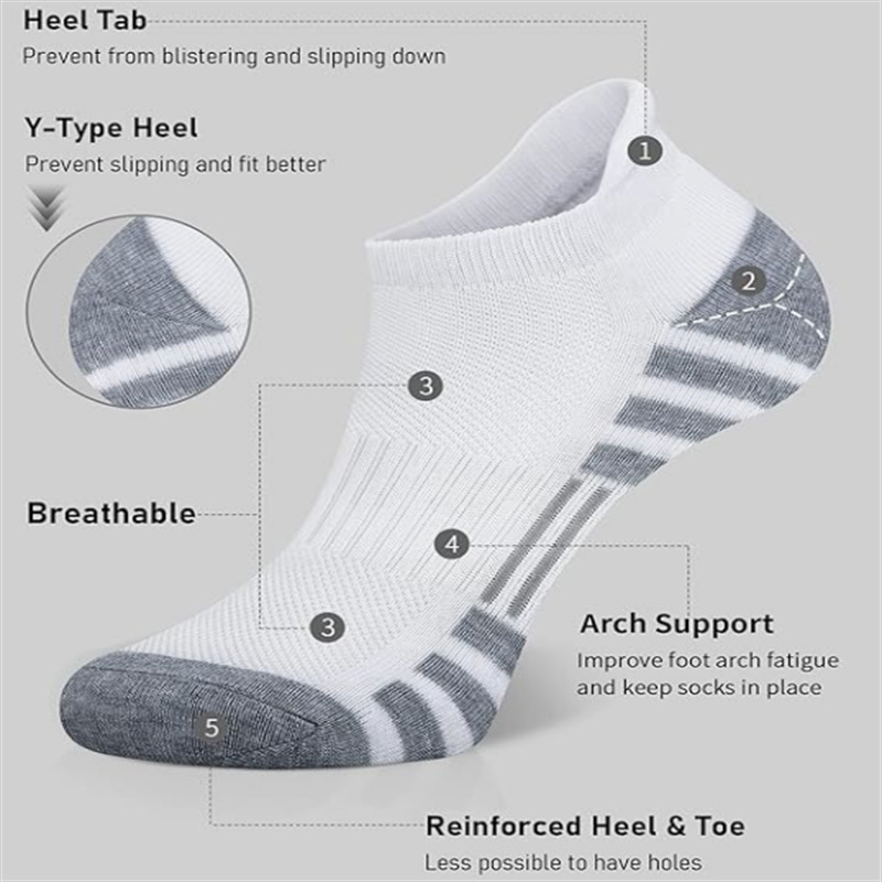 6/24 paar gevoerde, ademende e - Athletic Sock Cushion recensie en prijs