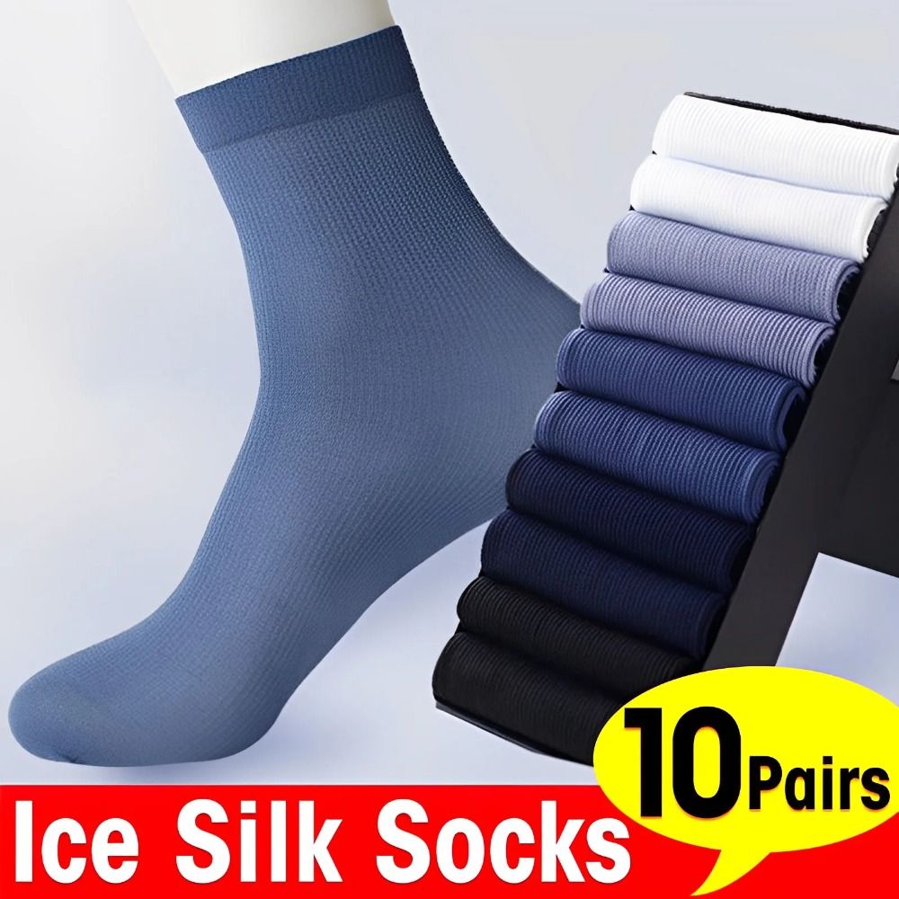 10 paar casual ademende heren  - Silk Sock Bamboo recensie en prijs